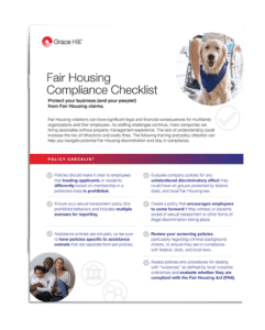 Fair Housing Compliance Checklist 2024