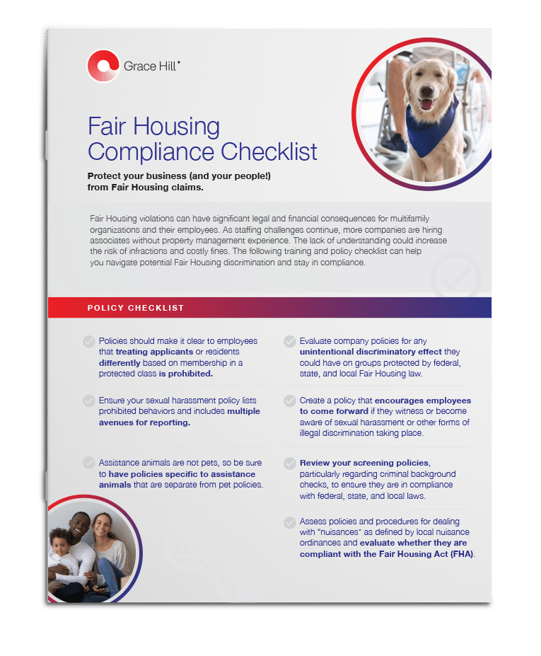 Fair Housing Compliance Checklist content