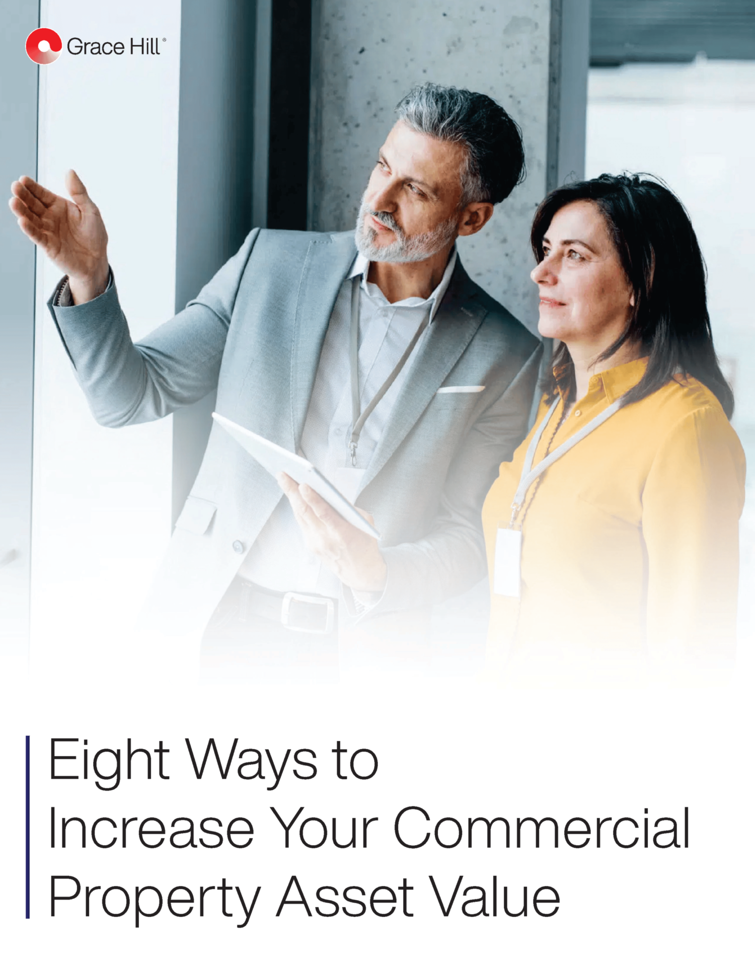 8 ways to increase your commercial property asset value ebook thumbnail, commercial real estate owners