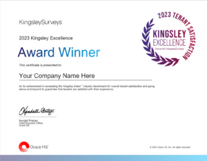 KS CRE Award Certificate