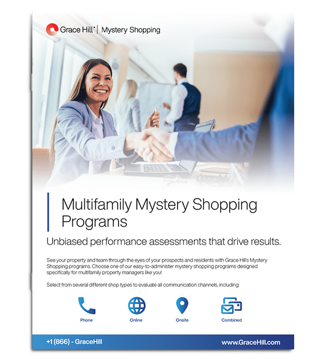 Mystery Shopping programs with Grace Hill