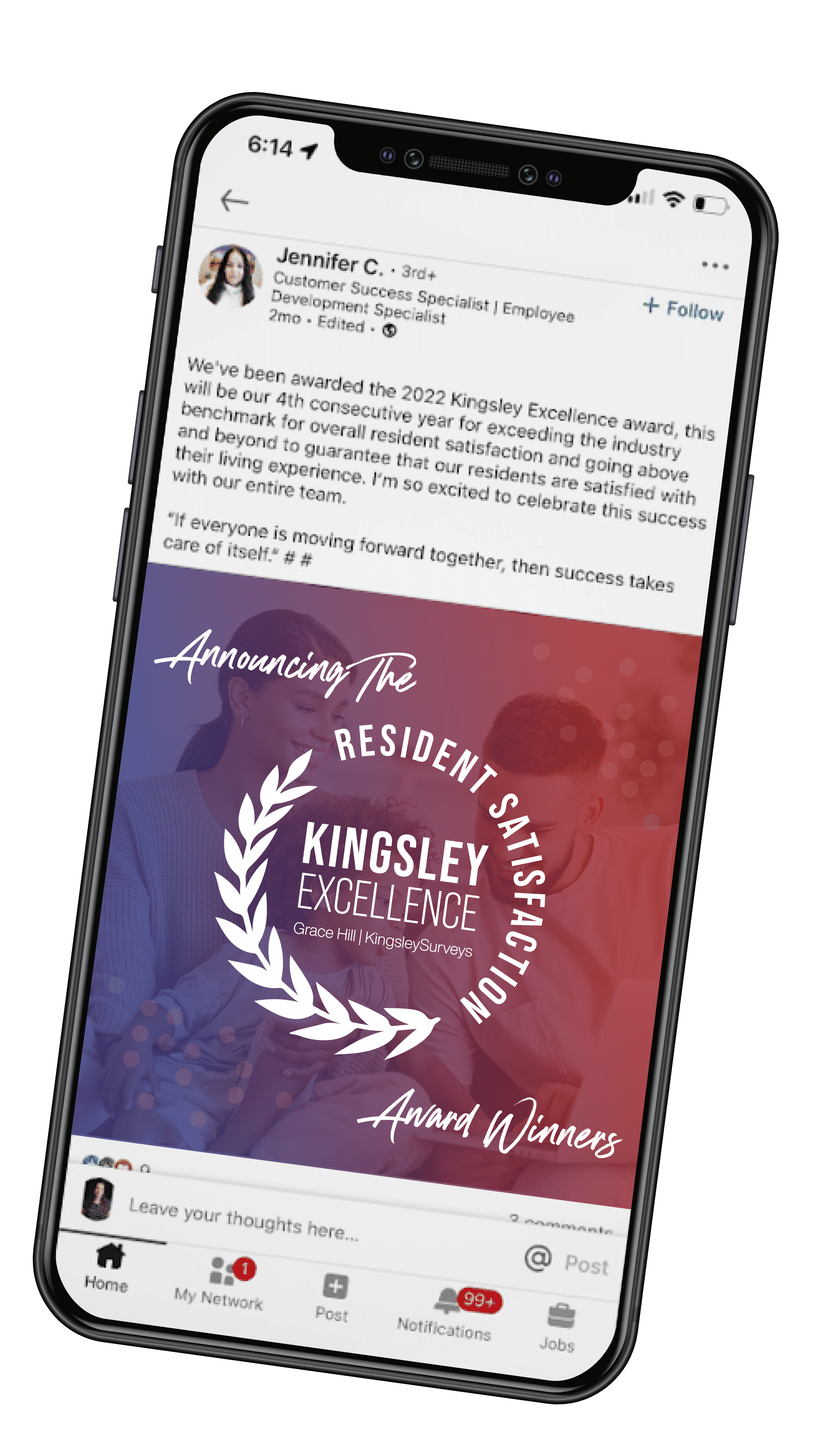 Kingsley Excellence Awards_PhoneMockup
