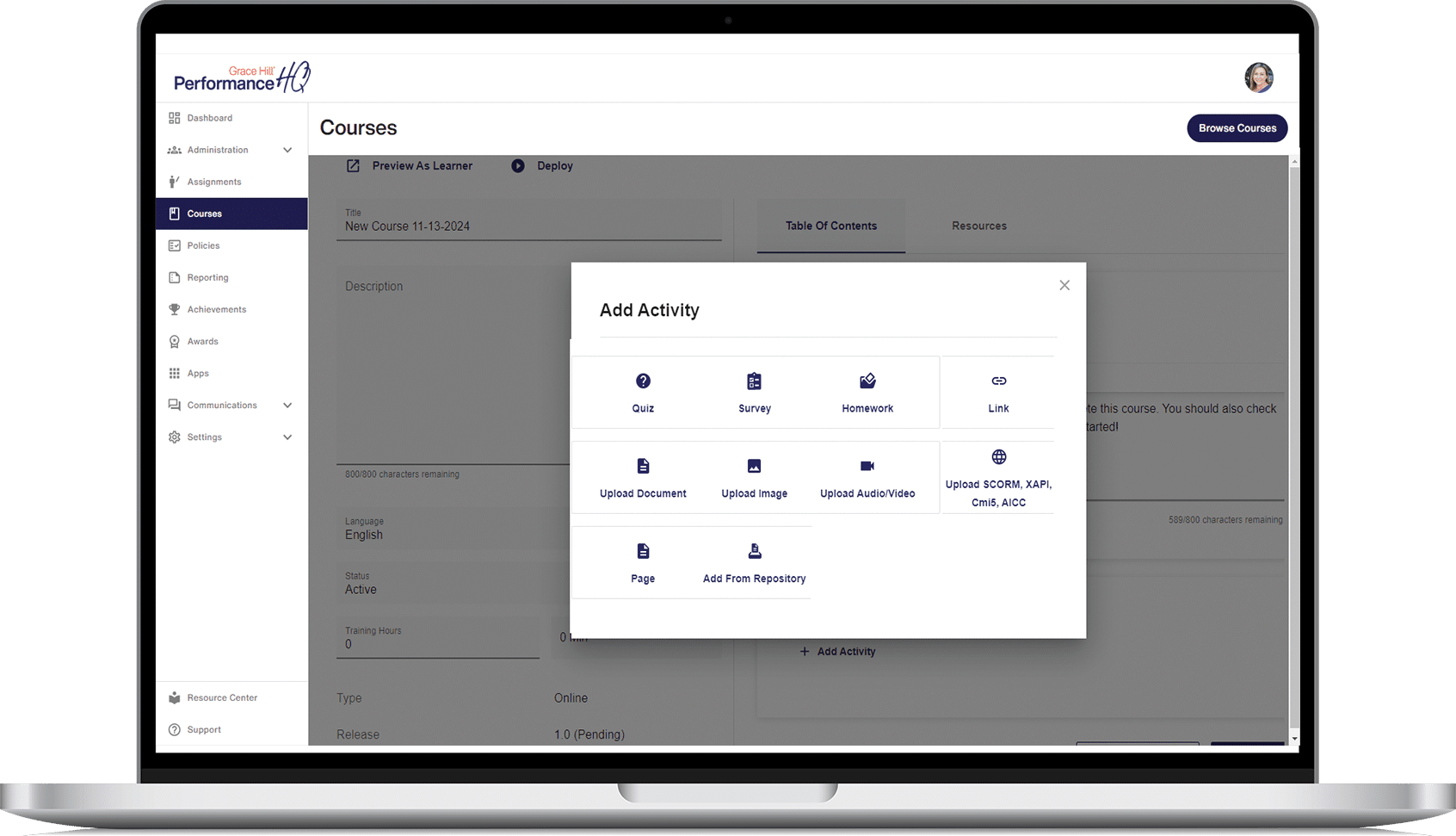 Add Activity to Custom Course_laptop mockup (3)