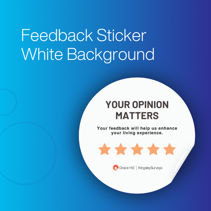feedback sticker with white background thumbnail