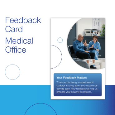 Tenant Survey Medical Office Feedback Card thumbnail
