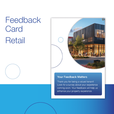 Tenant Survey Retail Feedback Card thumbnail