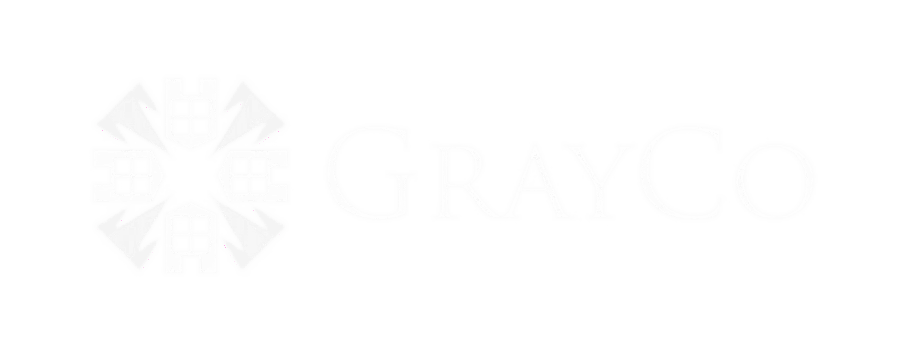 grayco properties all white logo