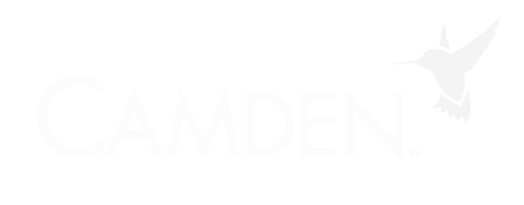 Camden Living all white logo