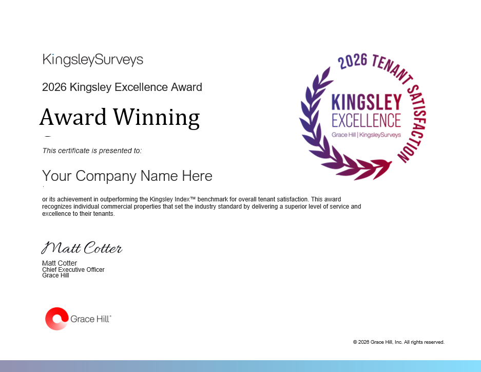 kingsleysurvey excellence certificate matt signature 2026