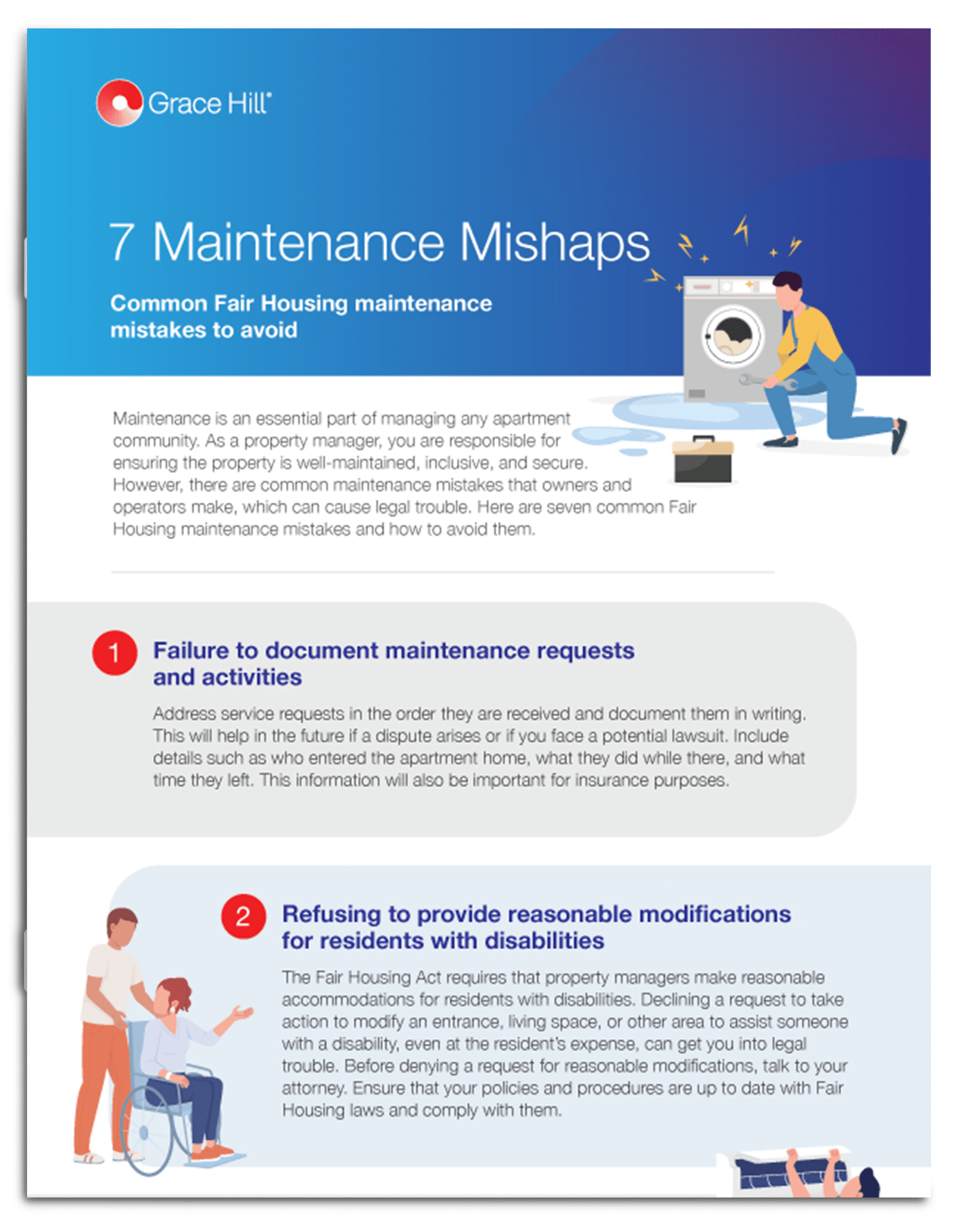 7 Fair Housing Maintenance Mistakes to Avoid Infographic Thumbnail