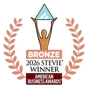 2026 Achievement in Product Innovation – PerformanceHQ by Grace Hill – Bronze Stevie® Winner logo