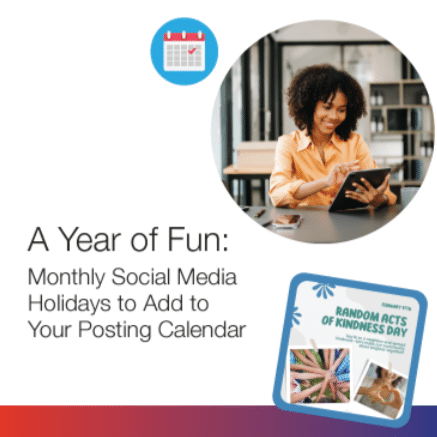 Monthly Social Media Holidays
