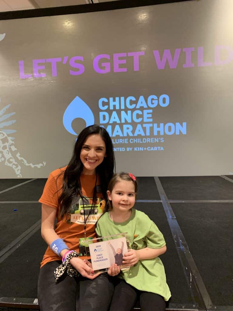 Kadi Mancuso Rice at Chicago Dance Marathon