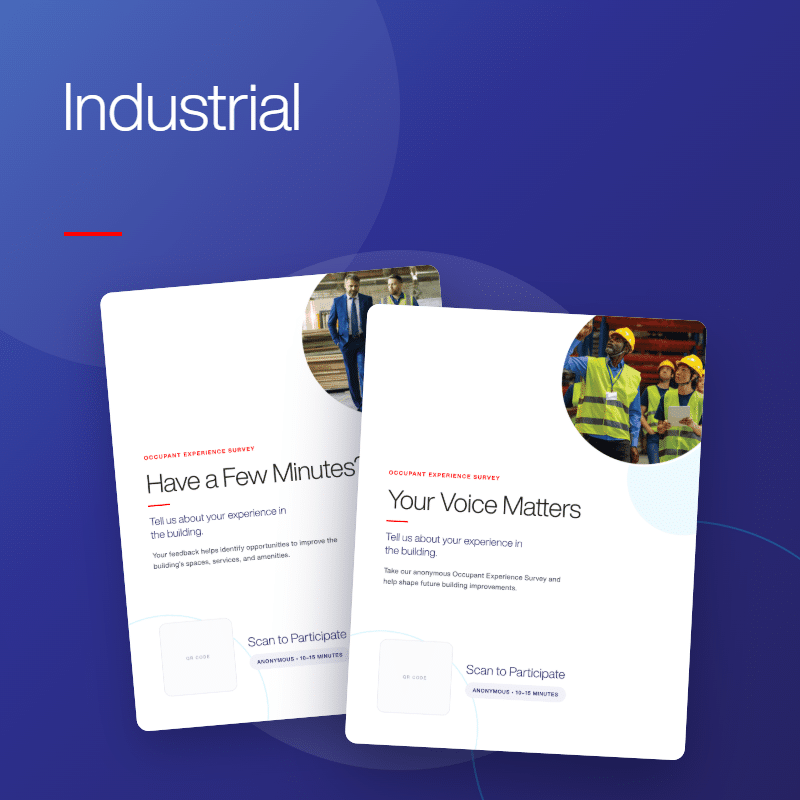 Occupant Survey Tool Kit Industrial Flyer