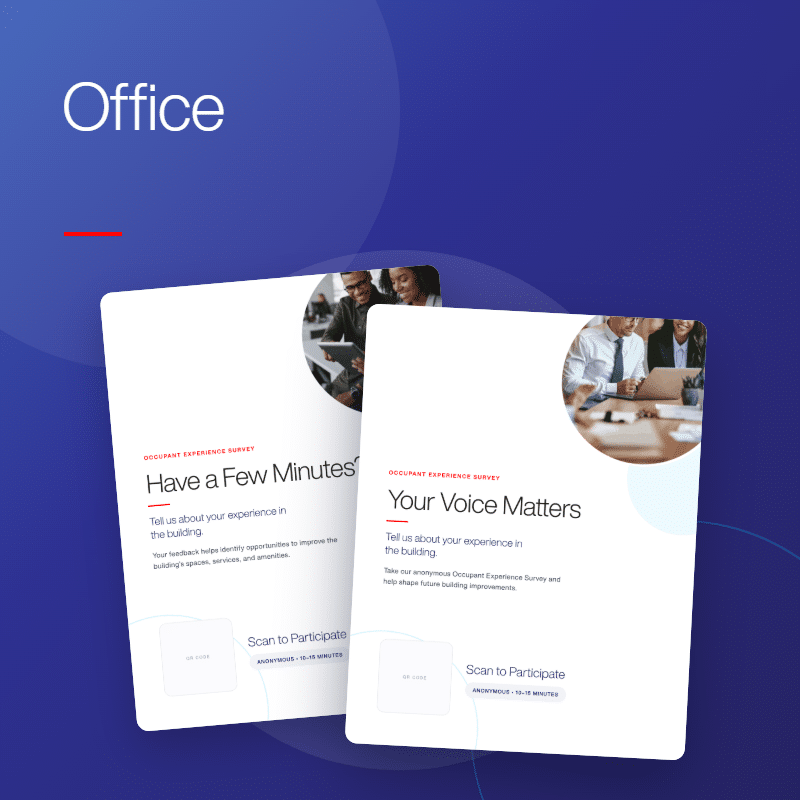 Occupant Survey Tool Kit Survey Office Flyer