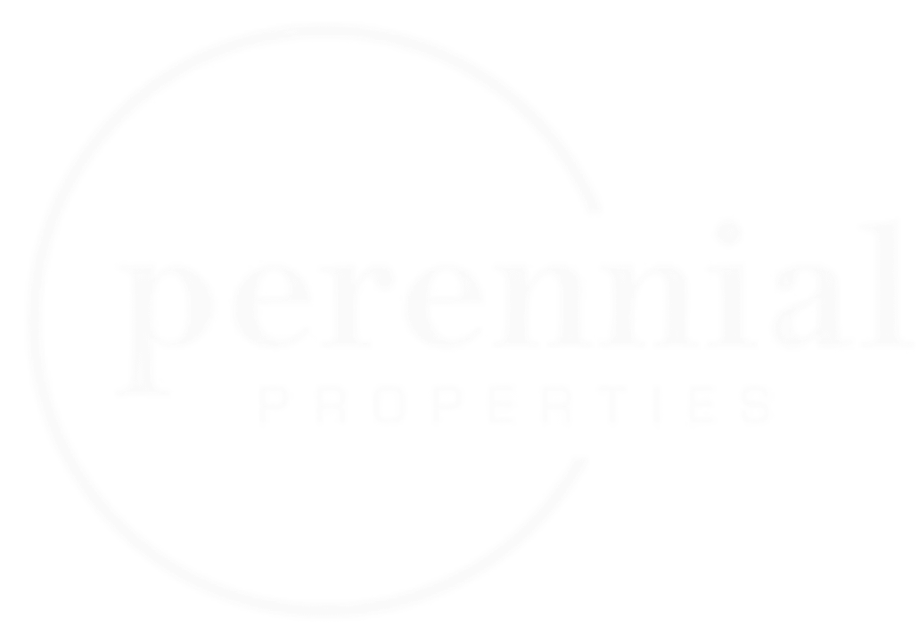 Perennial Properties Logo all white