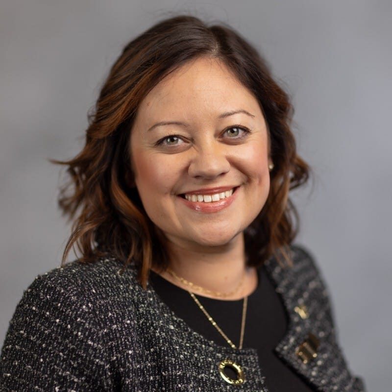 nikki crosby, vice president of marketing at thompson thrift headshot