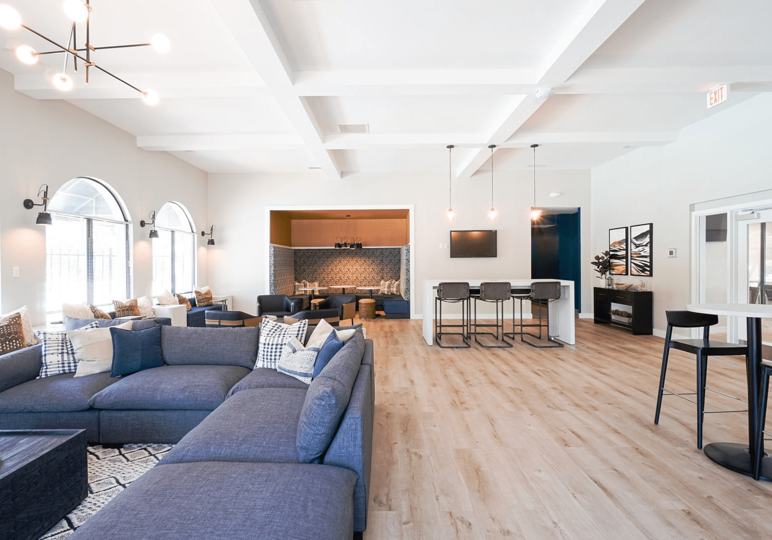 inside view of apartment property owned by glick company