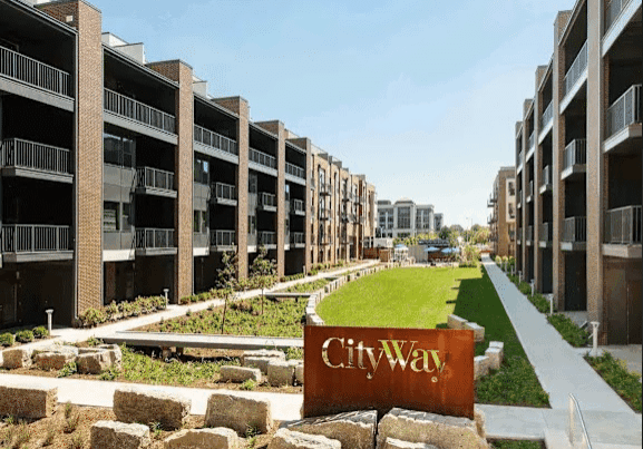outside view of citway property with cityway sign