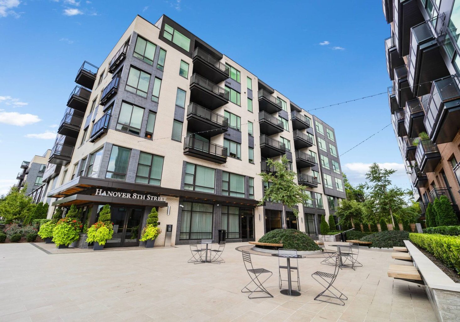 outside view of hanover company 8th-Street