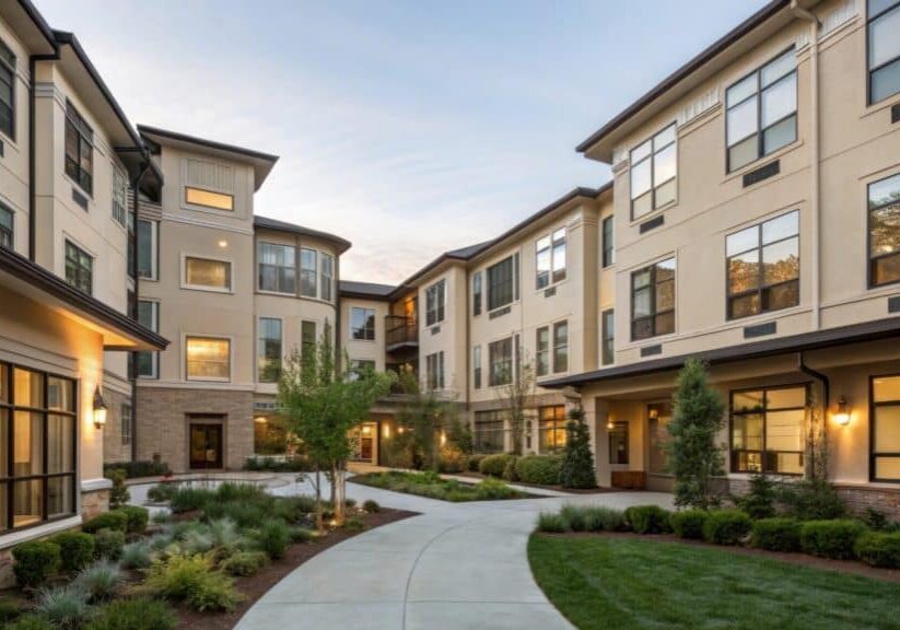 Multifamily Units A photo of two attached residential buildings showcasing the concept of multifamily housing for rental purposes.